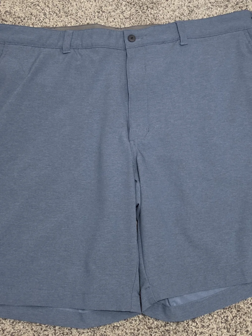 Ben Hogan Men’s Light Blue Golf Shorts with Branded Elastic Waistband